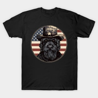 Bouvier des Flandres 4th of July T-Shirt